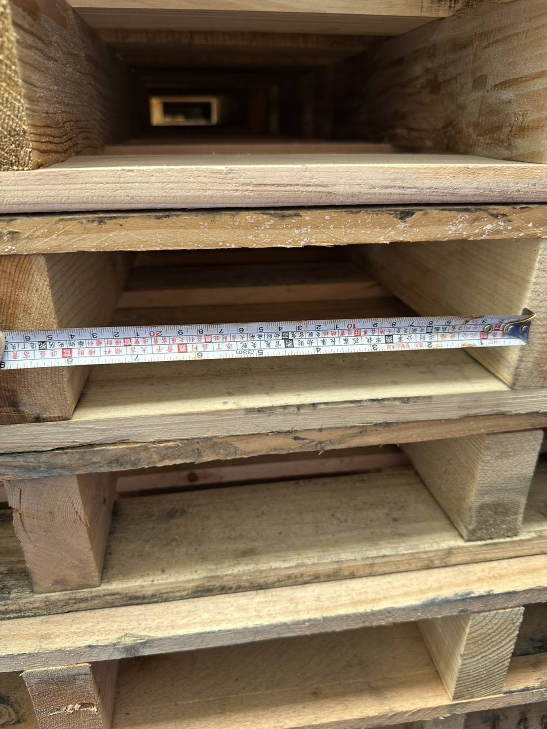 《型號:A10》中古美式木製棧板 (105*105*12)