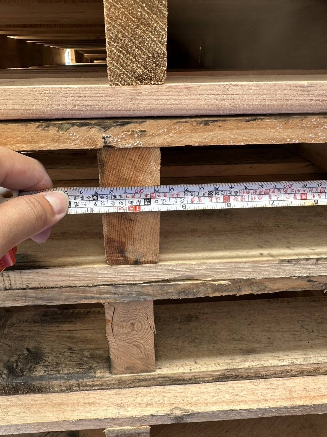 《型號:A10》中古美式木製棧板 (105*105*12)