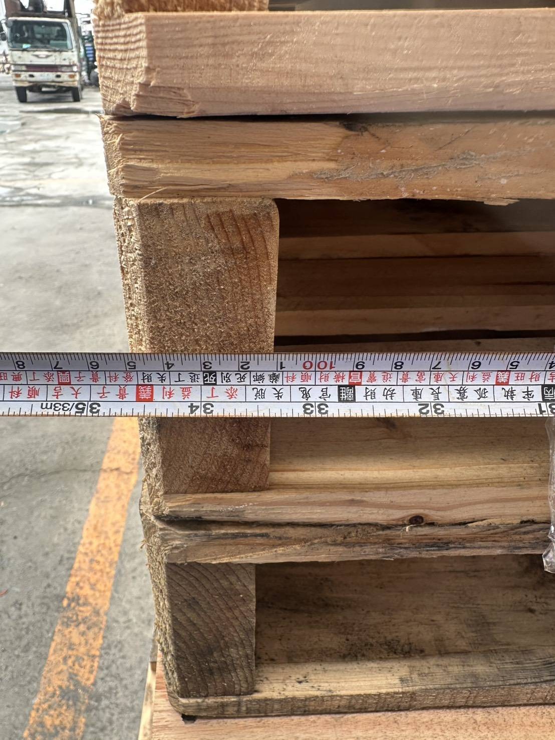 《型號:A10》中古美式木製棧板 (105*105*12)