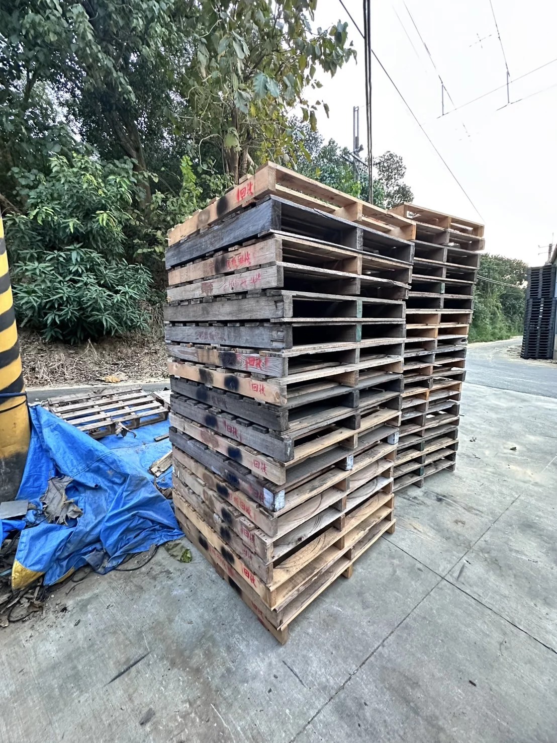 《型號:A11》中古美式木製棧板 (120*120)TE358