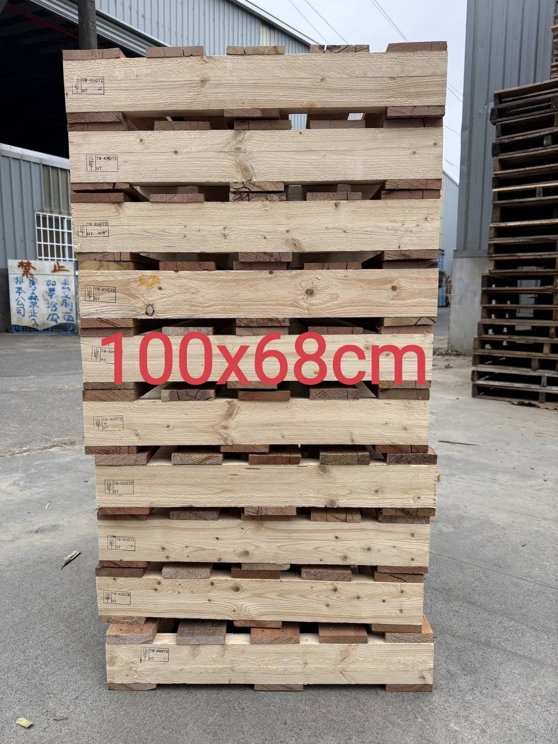 《型號:A13》中古美式木製棧板(100*68 &88*88)