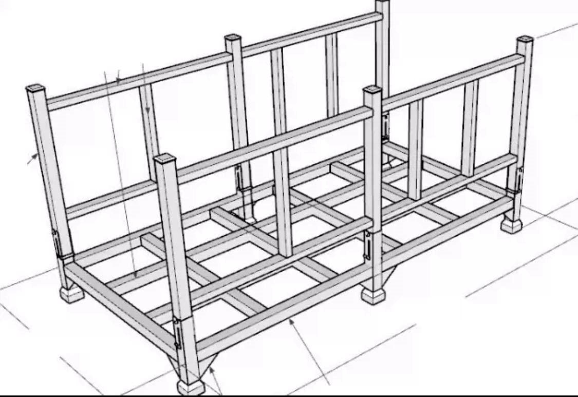 G-客製化折疊式鐵架