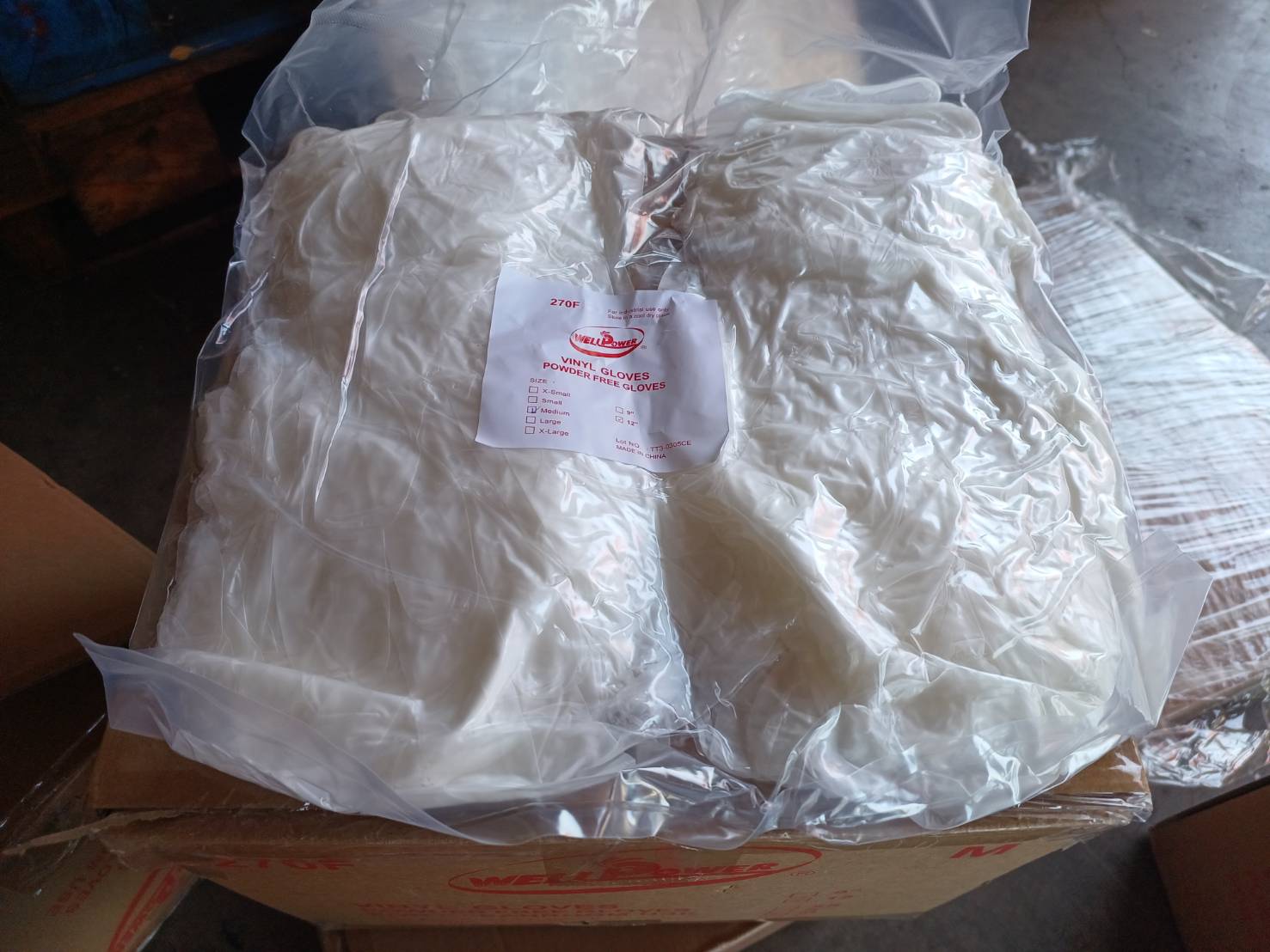 7.F-270F 12"PVC 7.0G 手套 真空 (寬腕)