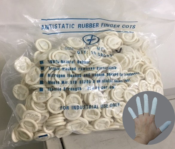 1.F-WH01 乳膠白色指套