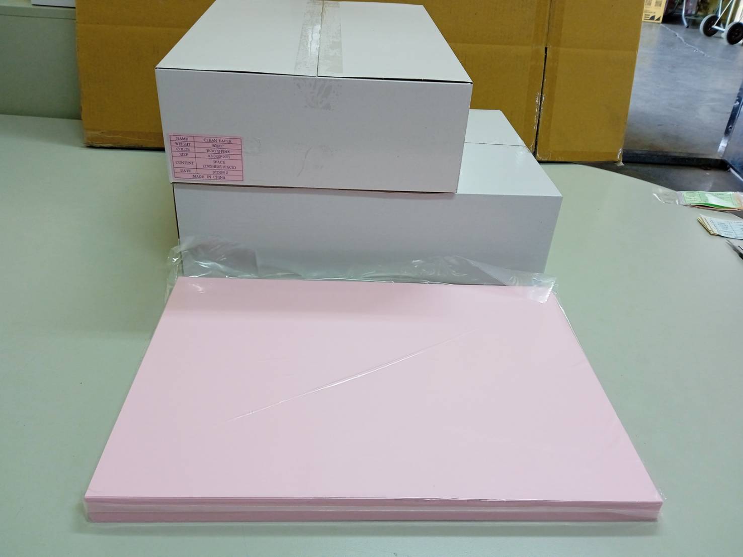 22.F-無塵紙A3-粉80G HC#370