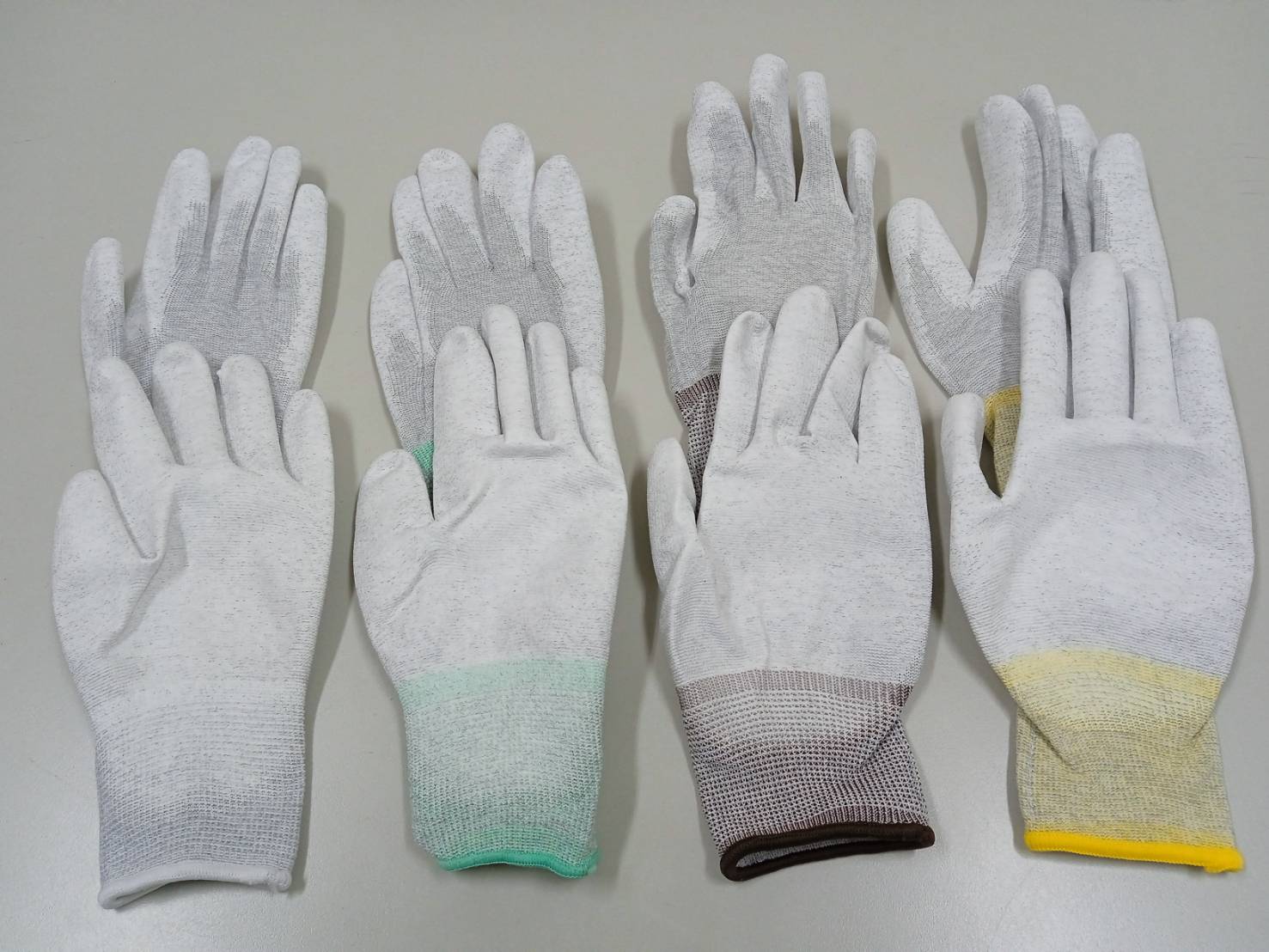 5.F-13EJ 13針防靜電PU掌心手套