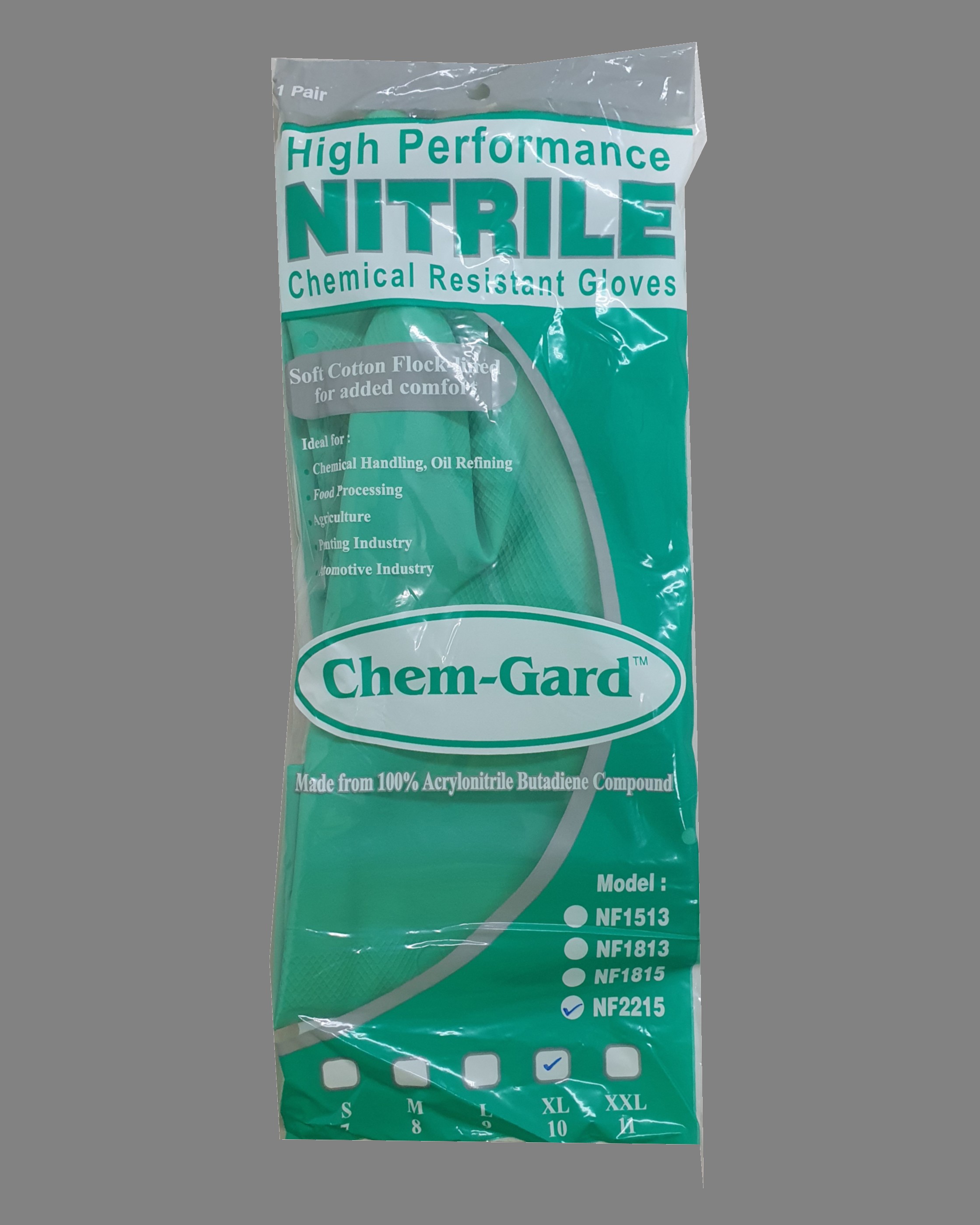 7. NF2215-NBR防溶劑手套