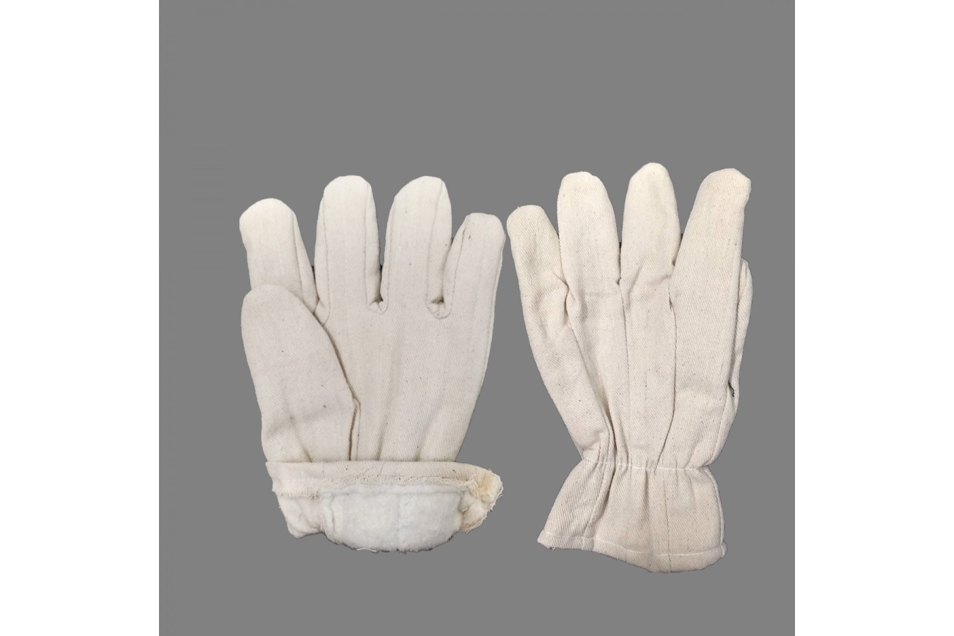 11.F-帆布手套-BA-101B白-束口