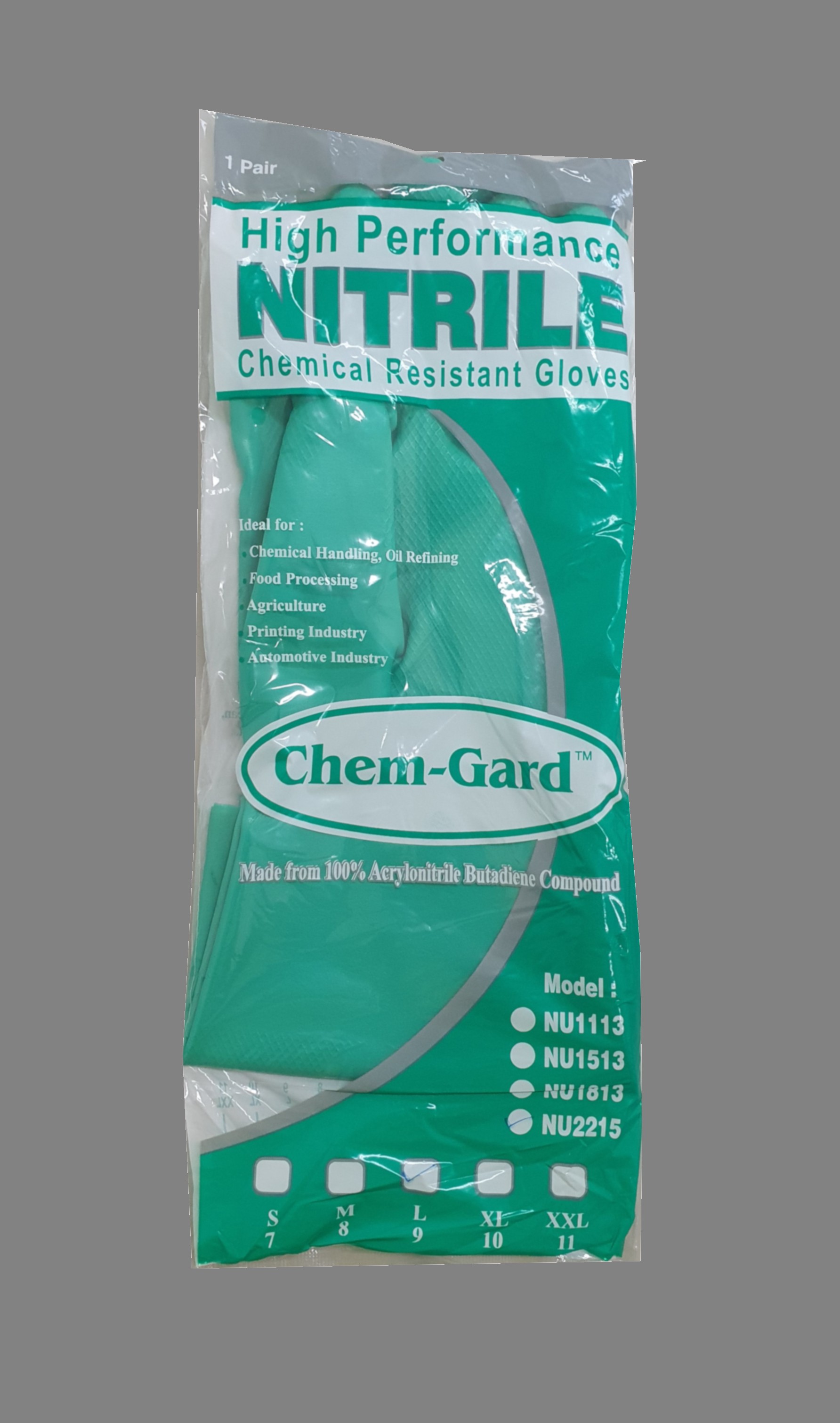 8.NU2215-NBR防溶劑手套