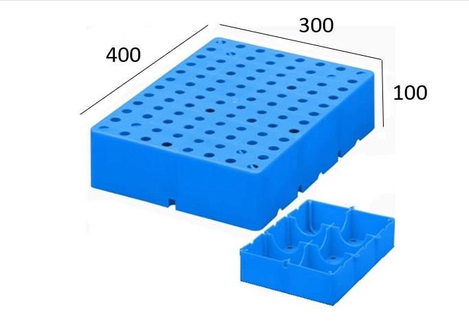 12.可拼接圓孔防潮板KI-APN-0304Y-V