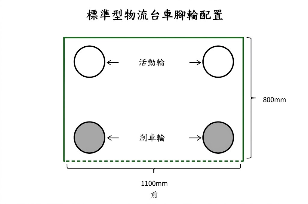 防盜型物流台車-標準型 M-F07-07B