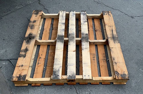 《型號:O》中古美式木製棧板 (117*117) TE244