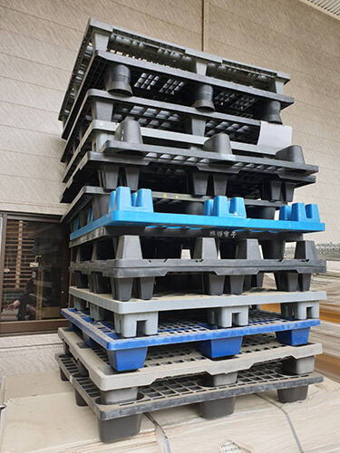 《型號:F》中古單面網狀塑膠棧板 (100*100 & 110*110 & 120*80 & 120*100)