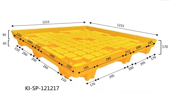 10.四桶低腳型防漏棧板 KI-SP-121217