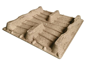 4. V-L2-120100-87 川字底部綠色木屑環保棧板