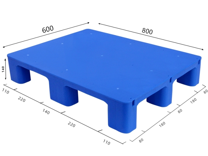 11.平面九腳塑膠棧板KI-AD-0608(600*800)