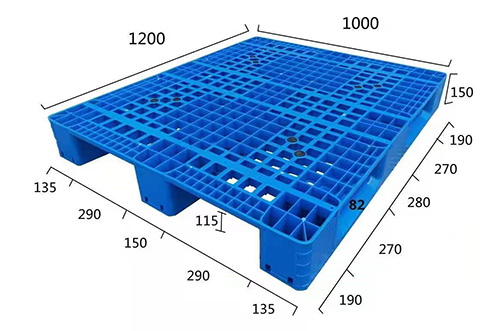24.網格川字塑膠棧板KI-B-1012H(1000*1200)