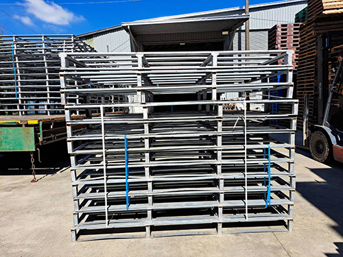 《型號:A》中古鐵棧板 (216*134*15)