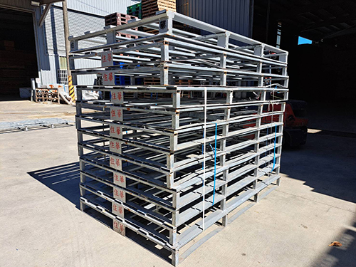 《型號:A》中古鐵棧板 (216*134*15)