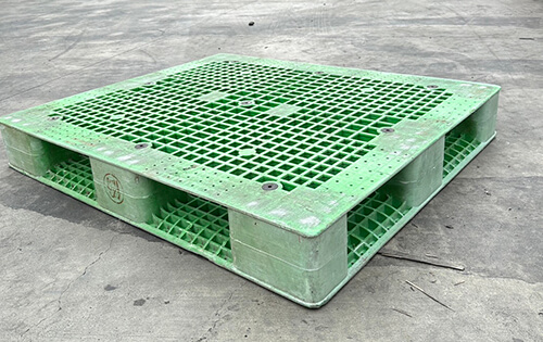 《型號:A14》中古雙面網狀倉庫型塑膠棧板 (120*100*16)