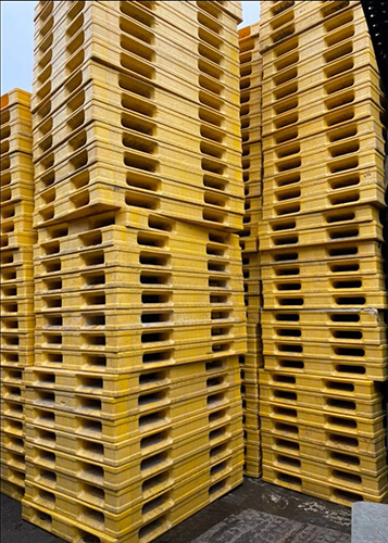 《型號:A6》中古塑膠棧板 (160*113*15)