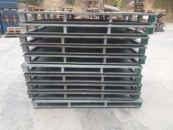 《型號:B》中古鐵棧板 (113*146*12.5)