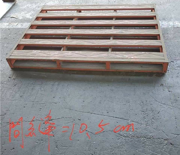 《型號:D》中古鐵棧板 (150*120*13)