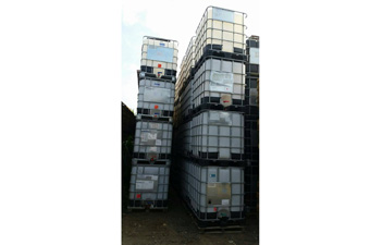 《沒清洗》中古IBC化工桶【D】TE131&B149(原裝內容物:洗髮精&食用色素)