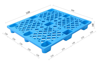12.套疊九腳塑膠棧板KI-A-0811(800*1100)