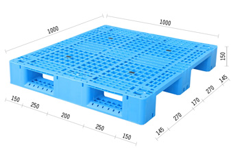 12.網格川字塑膠棧板KI-B-1010(1000*1000)