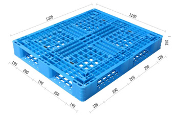 8.網格田字塑膠棧板KI-C-1113(1100*1300)
