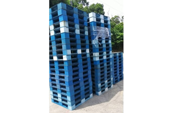 《型號:A3》中古雙面網狀塑膠棧板 (110*110)