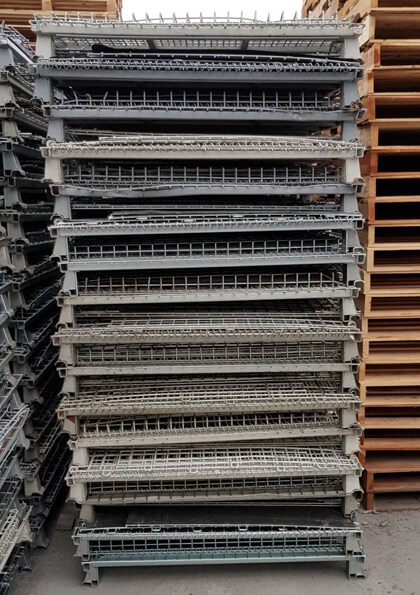 《型號:B》A7中古蝴蝶籠 120*100*90 (微生鏽變形)