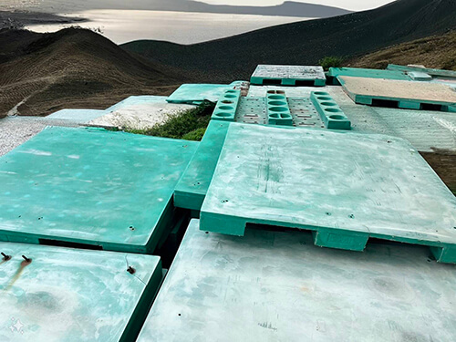 《型號:A30》中古塑膠棧板 (170*170*14.5)TE388