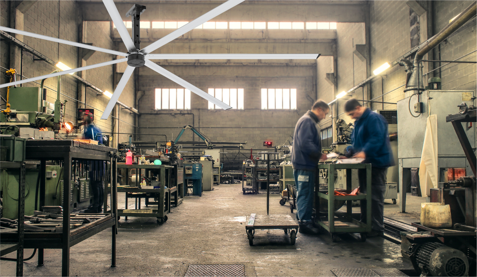 大賣場工業節能大吊扇