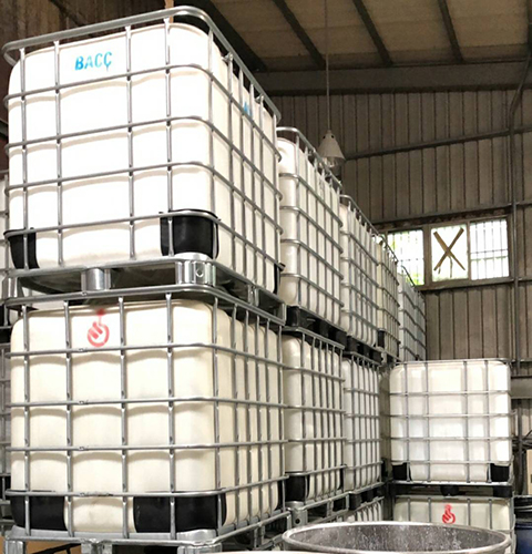 《沒清洗》中古IBC化工桶【M】TE337(原裝內容物:甲醇)