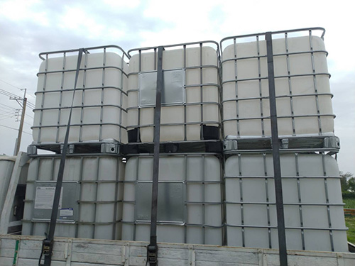 《稍微清洗》中古IBC化工桶【K】TE202(原裝內容物:胺基酸或其他食品原料)