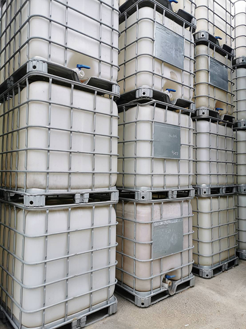 《沒清洗》中古IBC化工桶【R】TE278