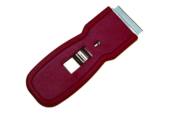 29.X-D062 紅色塑料安全玻璃刮刀