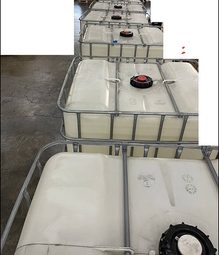 《沒清洗》中古IBC化工桶【X】C161(原裝內容物:水性潤滑添加劑)