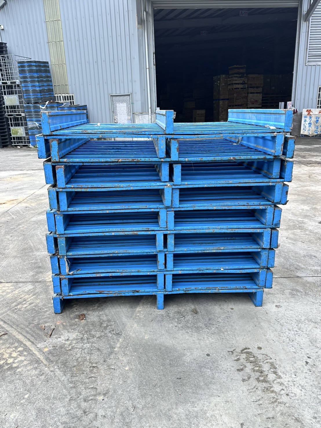 《型號:F》中古鐵棧板 (160*150*16cm)