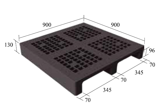 6.S-S2-9090-CG單面型棧板