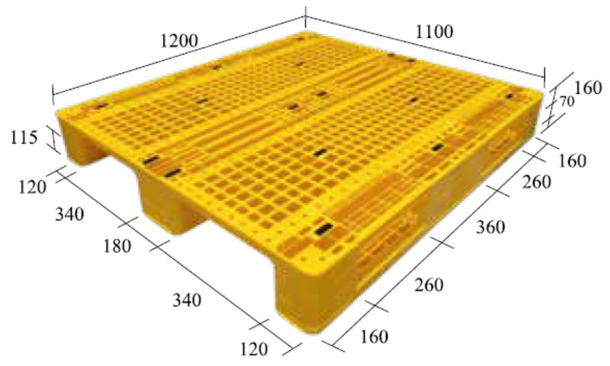 16.S-A4-1211-CX1單面型棧板