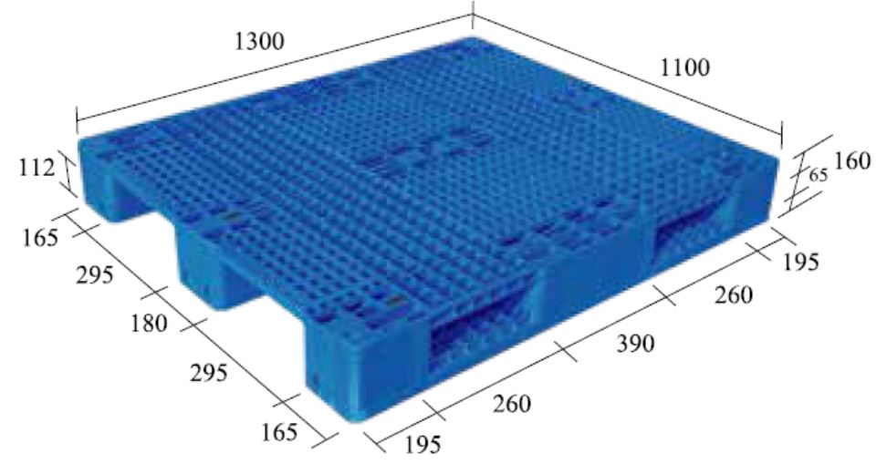 21.S-A4-1311-CX單面型棧板