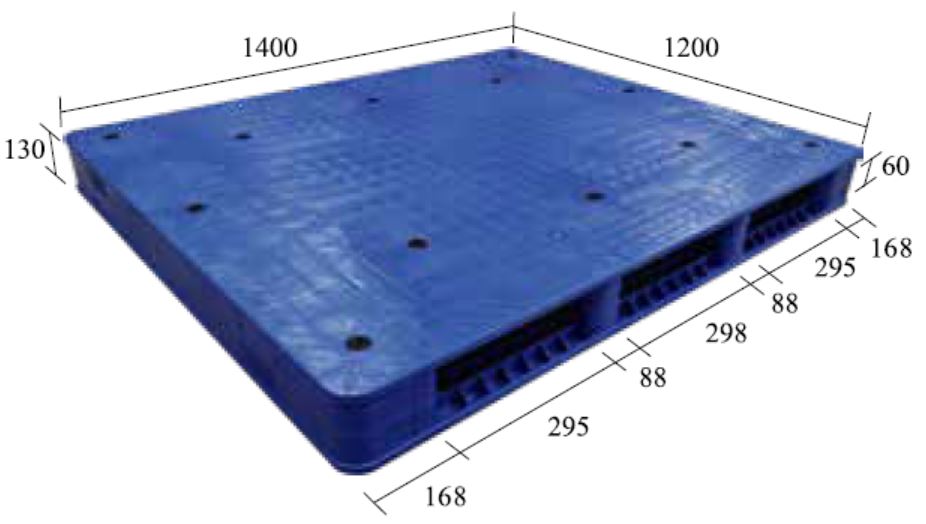 36.S-R2-1412-FX1雙面型棧板